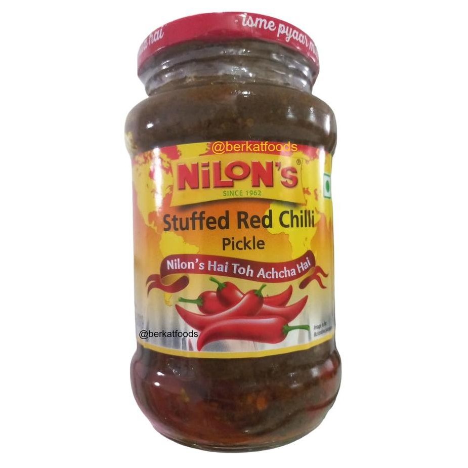 

```````] Stuffed Red Chilli Pickle Nilon's India / Acar Cabai Merah / Mirchi