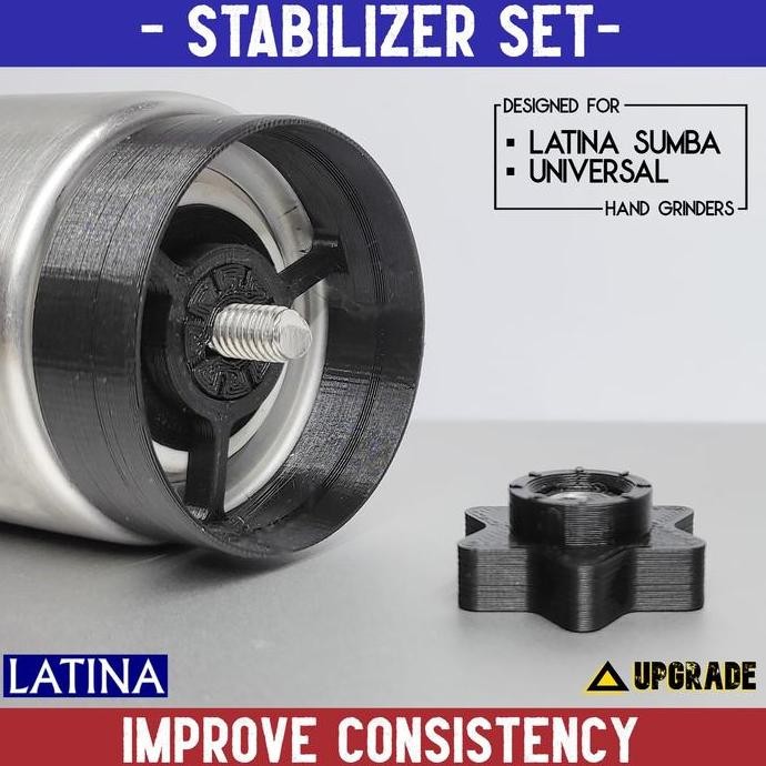 Stabilizer Set Latina Sumba | Upgrade Universal Manual Coffee Grinder Termurah