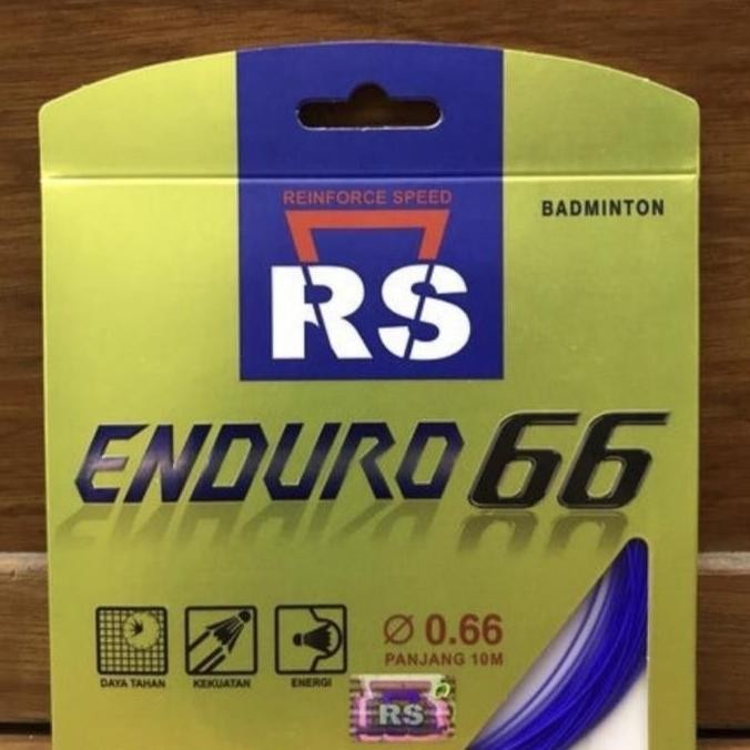 Senar Raket Badminton Rs Enduro 66 Original