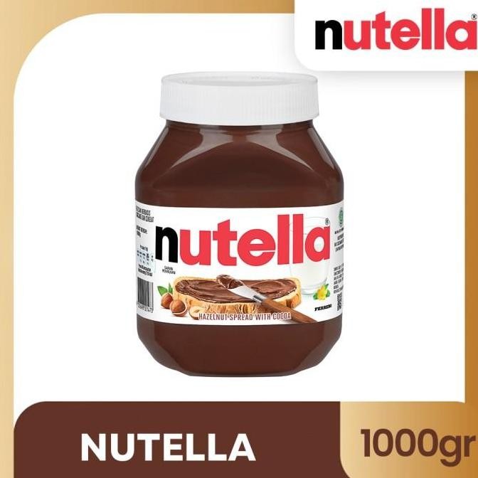 

Nutella Hazelnut Spread Selai Cokelat 1000gr Termurah