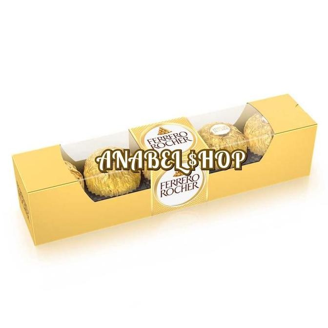 

Ferrero Rocher T5 Cokelat Ferero Isi 5pcs Hazelnut Snack Import Termurah