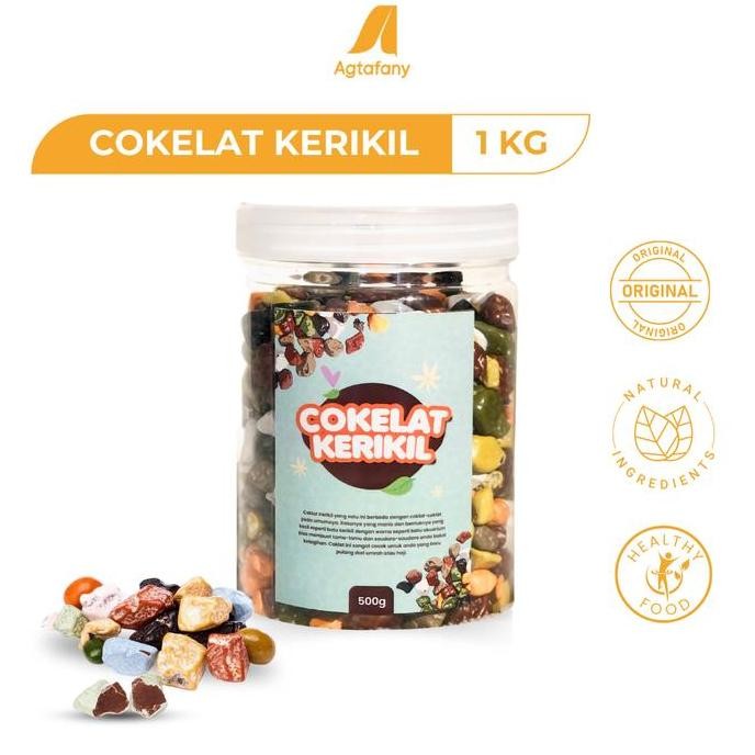 

Coklat Kerikil Arab 1kg Toples Cokelat Krikil Jar Batu Oleh Oleh Haji Termurah