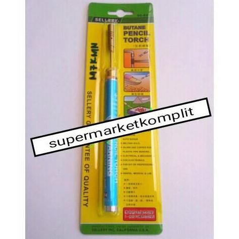 SOLDER GAS / KOREK GAS BUTANE PENCIL TORCH SELLERY ORIGINAL DAN TERPERCAYA