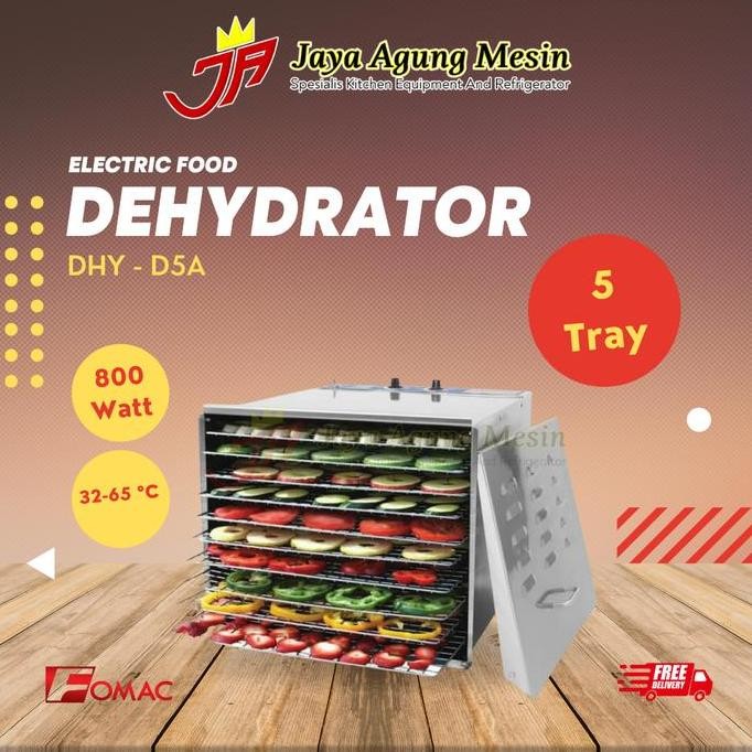 Food Dehydrator Mesin Pengering Makanan / Dehydrator Fomac DHY-D5A