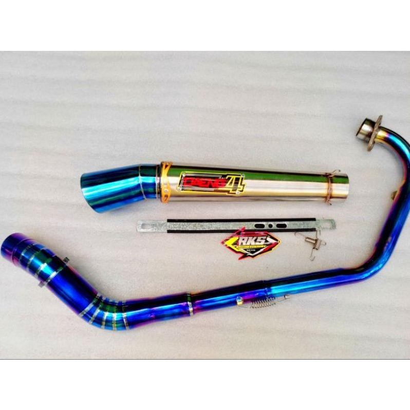 Knalpot Daeng Sai4 Satria Fu Vixion Jupiter Mx Cb150R Sonic
