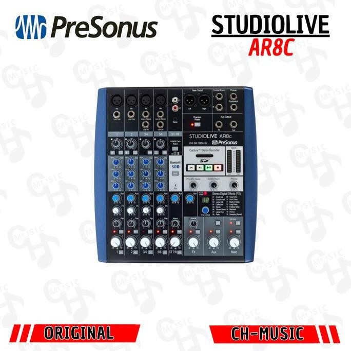 Presonus Studiolive Ar8C Mixer And Audio Interface Berkualitas