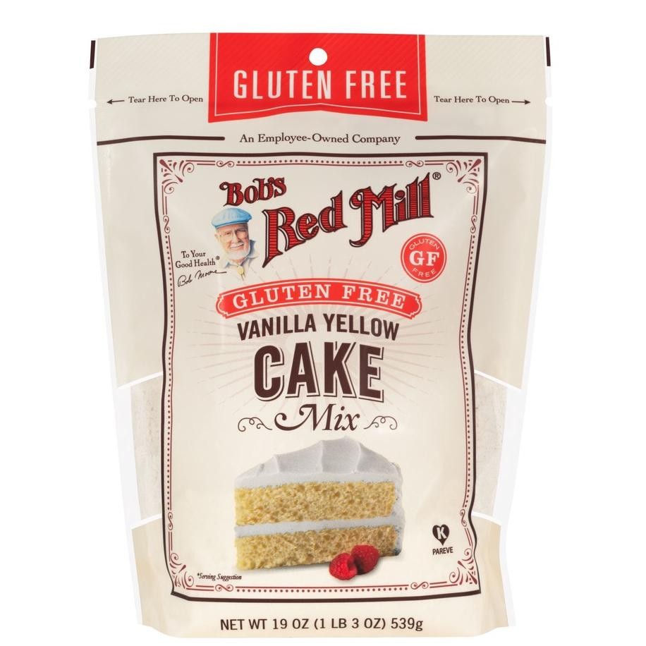 

Bobs Red Mill Gluten Free Vanilla Yellow Cake Mix 539 Gr