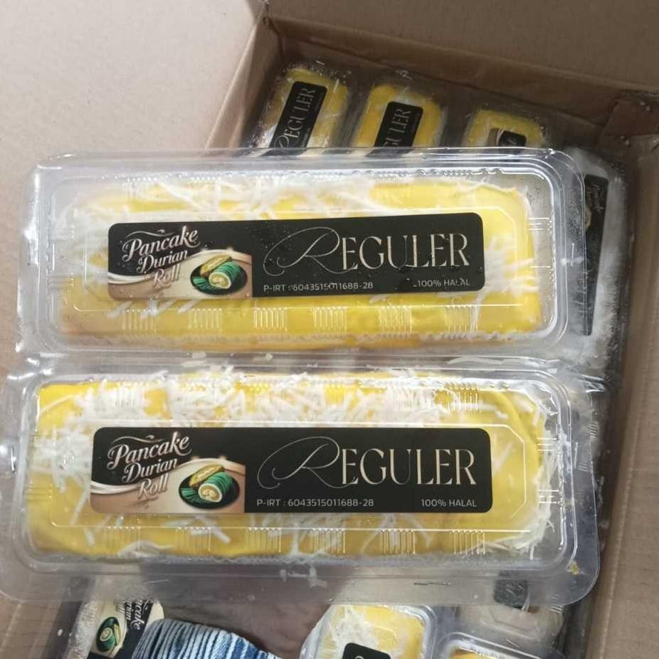 

Pancake Durian Roll Medan Reguler