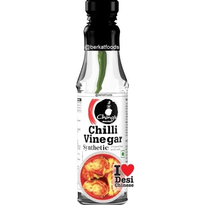 

Silahkan Order] Chilli Vinegar Synthetic Ching's Secret / Sirka Cuka Pedas Asam India Desi Chinese