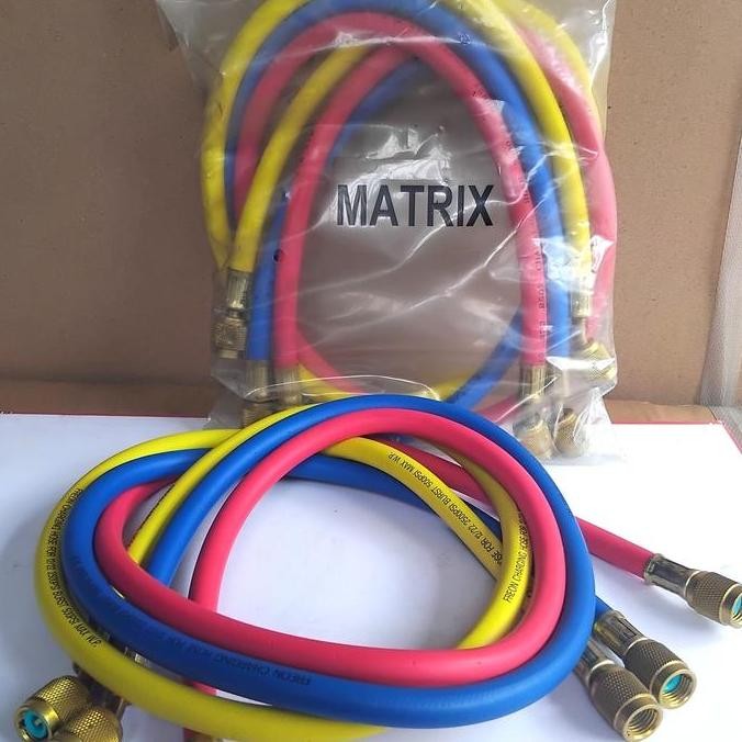 Selang Freon r22 merek metrix 1 set isi 3 pcs MURAH