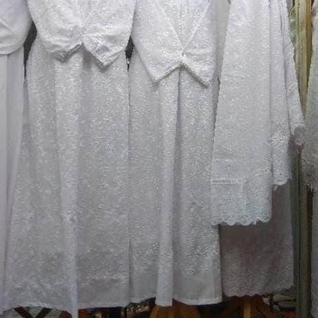 Gamis stelan jilbab(bergo) haji dan umroh