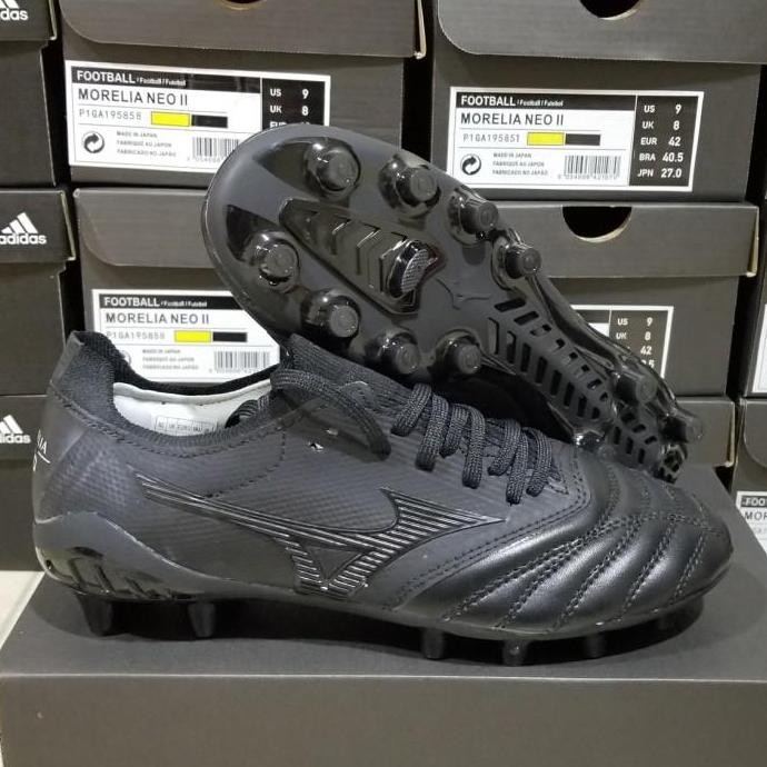 Sepatu Bola Mizuno Morelia Neo3 Beta Fg Black Terlaris