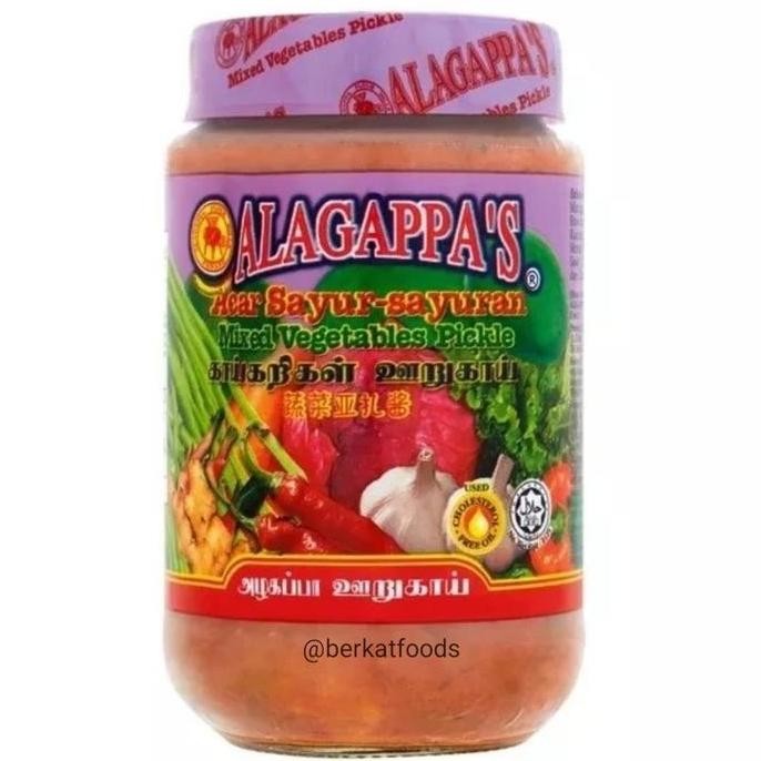 

paling diminati] Mixed Vegetables Pickle Alagappa's / Acar Sayur / Achaar Sayuran Mix