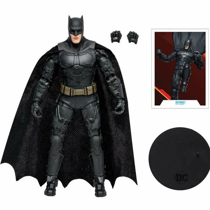 MCFARLANE DC MULTIVERSE BATMAN BEN AFFLECK JUSTICE LEAGUE THE FLASH