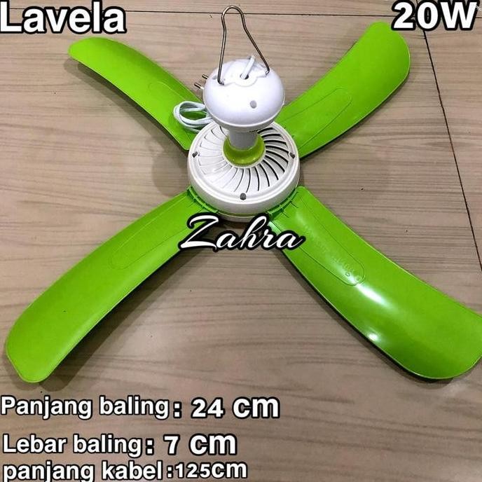 SIAP KIRIM KIPAS ANGIN GANTUNG JUMBO LAVELA - CEILING FAN DIAMETER BESAR, RUMAH & AULA