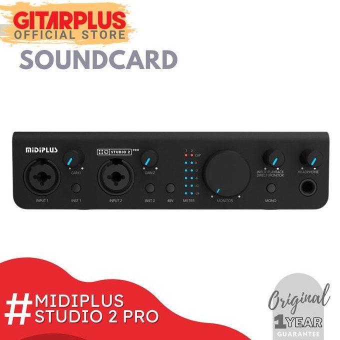 Hits Soundcard Recording 2 Channel Midiplus Studio 2 Pro