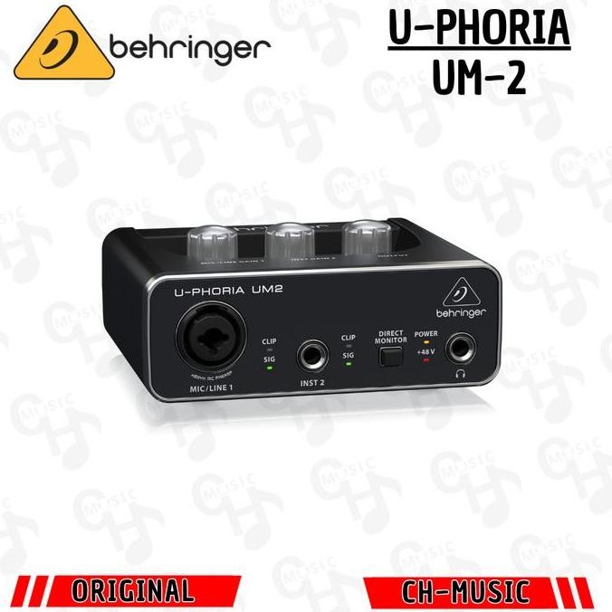 Hits Behringer Uphoria Um2 Soundcard Usb