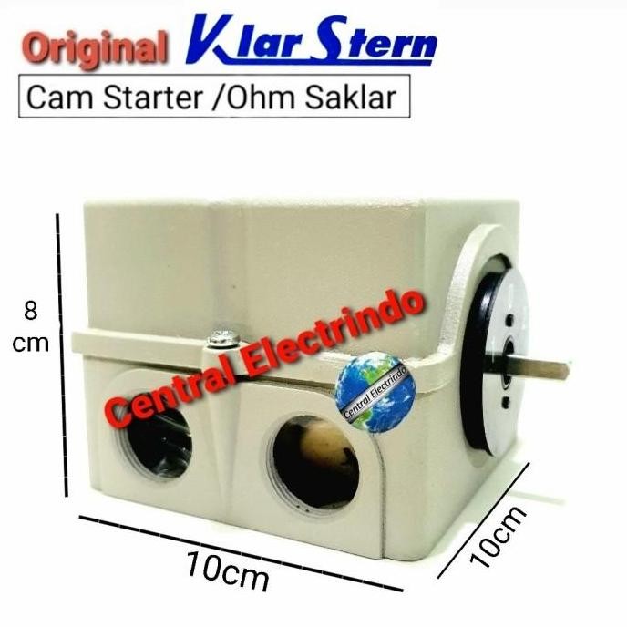 Cam Starter Ohm Saklar 3P Gz 25A I-0-Ii Klarstern.