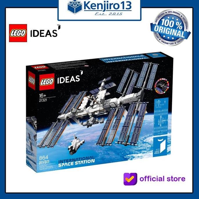 LEGO IDEAS 21321 INTERNATIONAL SPACE STATION ORIGINAL DAN TERPERCAYA
