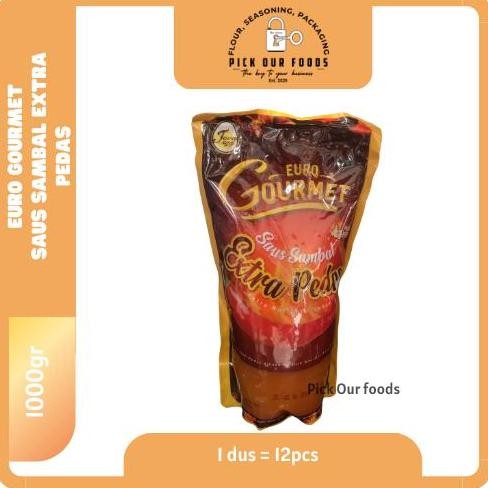 

Euro Gourmet Saus Sambal 1kg | Euro Gourmet Saus Sambal Extra Pedas 1000gr | Euro Gourmet Sambal BS