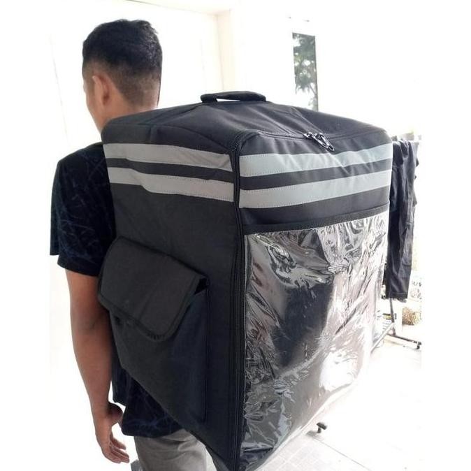 NEW TAS GRAB FODD TERLARIS TAS GOFOOD TAS GOJEK ANTI AIR KAPASITAS 80 L
