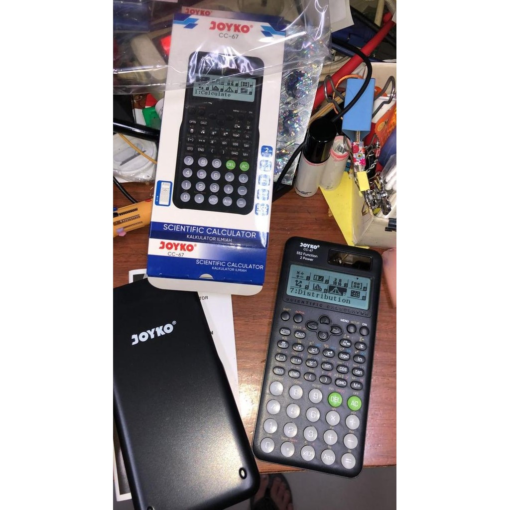 

;&;&;&;&] calculator kalkulator ilmiah scientific joyko cc 67 4 line 552 fungsi ( statistic , tabelaris , equalation , inequality, complex, base -N ,matrix, vector, distribution., spreadsheet, ratio)