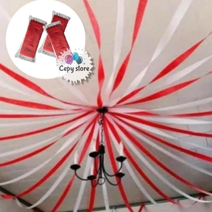 

~~~~~] Kertas Krep / Kertas Krep Potong Merah Putih/ Kertas Krep Dirgahayu RI