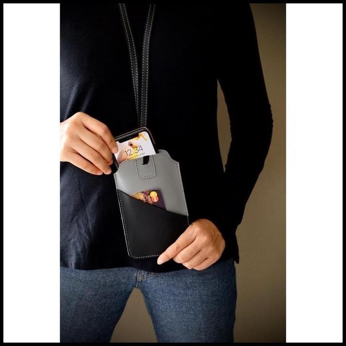 

Tempat Hand Phone/ Tempat ID Card Warna Abu