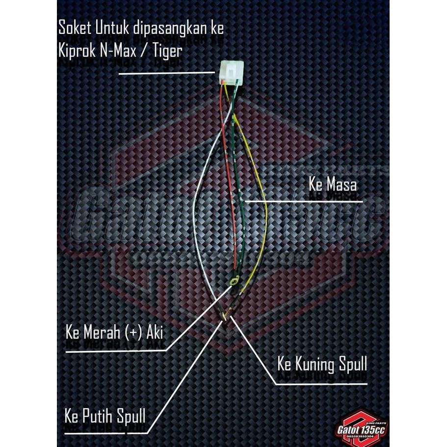 Terlaris Spul Lampu Honda Win Fullwave Dc Khusus Pengisian 12V Pnp Win Prima Rc Ready Stok