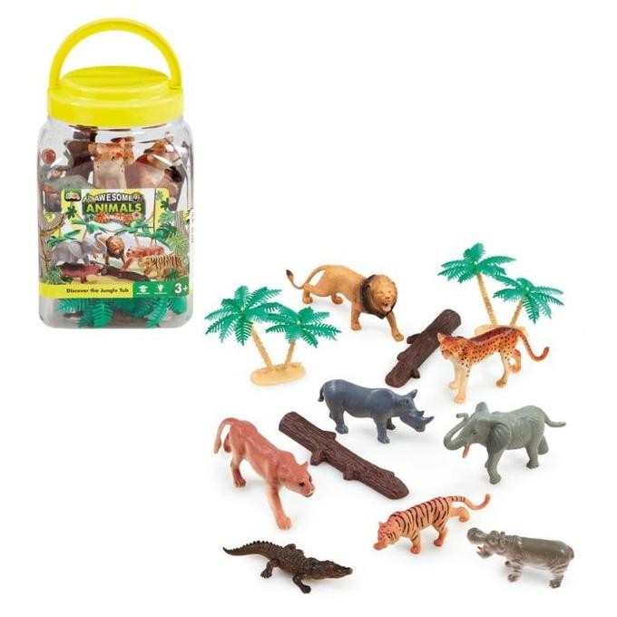 

Addo Awesome Animals Discover Tub Toys - Mainan Hewan Karet Dinosaurus Anak CS