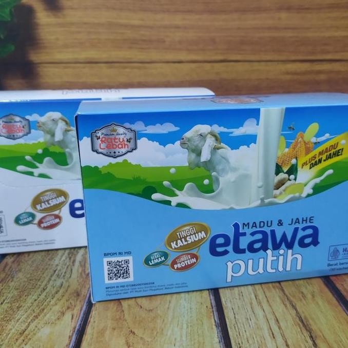 

Susu Kambing Etawa Ratu Lebah Etawa Putih Madu & Jahe