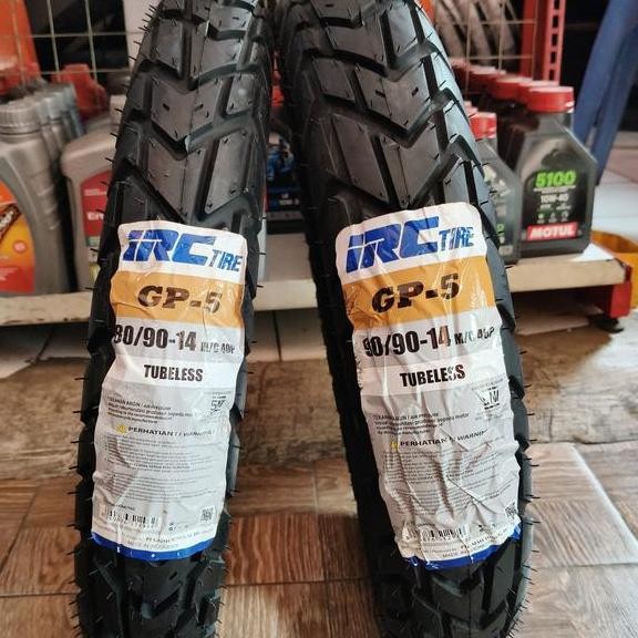 Paket Sepasang Ban Motor Beat Vario Mio Irc Gp5 Ring 14 7090 8090 Dan 9090 Beat Vario Mio
