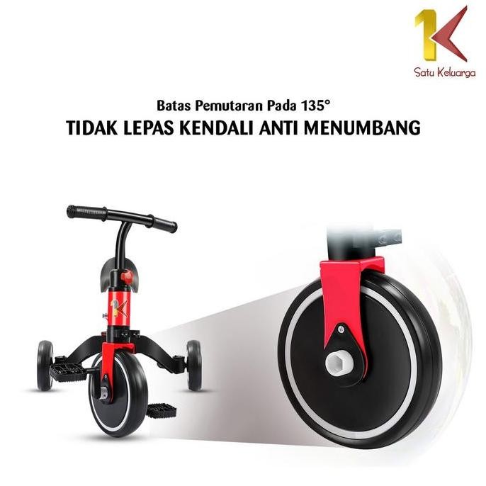 [Eksklusif Toko Mama Gigi] Sk M97 Mainan Sepeda Dorong Roda 3 Anak Sepeda KeseimbanganToysKids