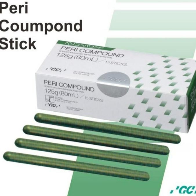 GC Peri compound green Stick satuan / Dental wax Stick Hijau GC japan