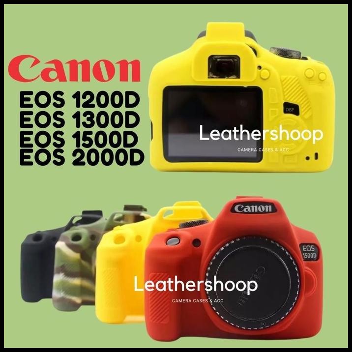 CANON EOS 1200D 1300D 1500D 2000D Cover Rubber Softcase Karet
