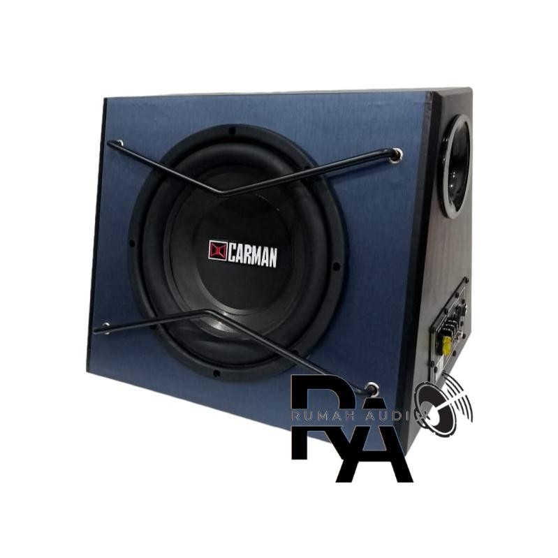 Terlaris Subwoofer Aktif 10 Inch Basstube Carman Cm-1011 Speaker Mobil