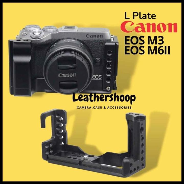 L Plate Bracket for Canon EOS M3 M6II Metal Handgrip