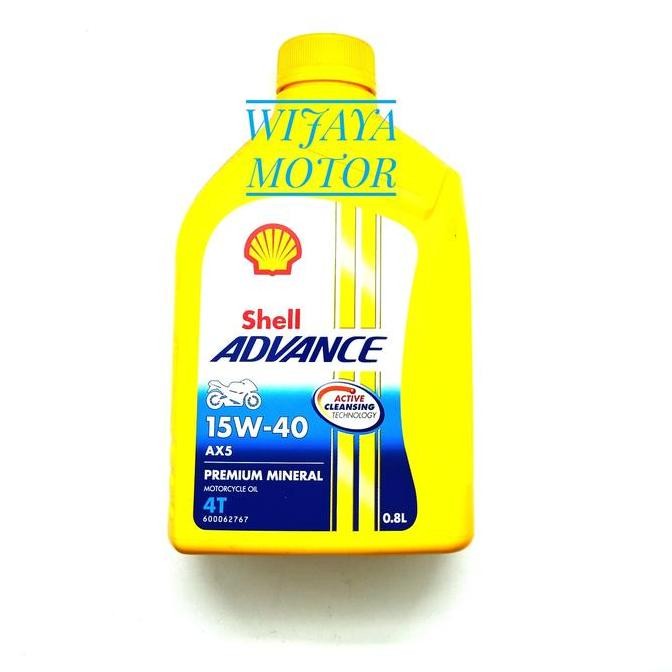 promo shell advance 800ml pelumas oli mesin motor 4 tak original
