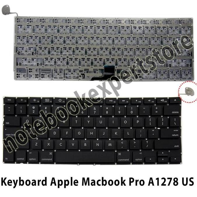 Keyboard Apple Macbook Pro A1278 Us