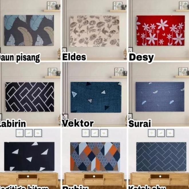 TERBARU SARUNG TV/SARUNG KOMPUTER/COVER PENUTUP TV/KOMPUTER ELASTIS