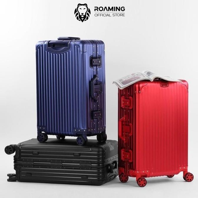 TERBARU KOPER ALUMINIUM ROAMING SIZE KABIN & BAGASI 20-28 INCH B002