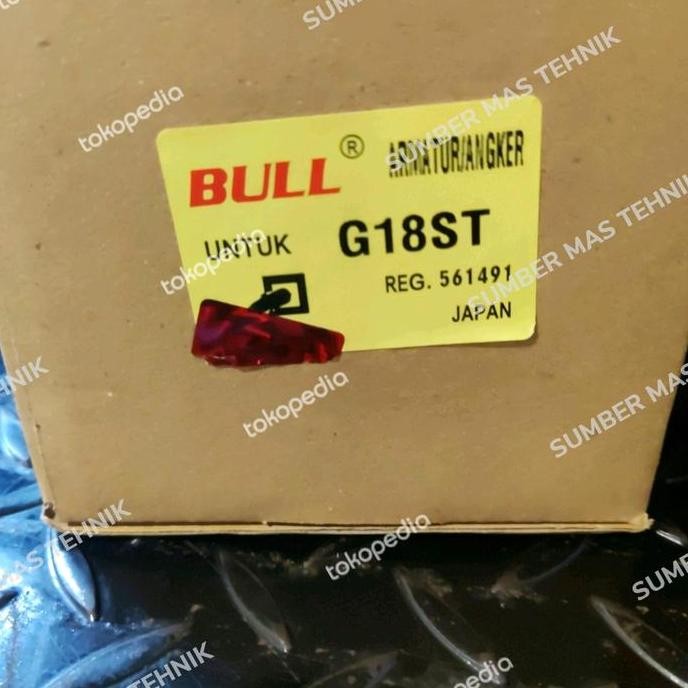 (1) ARMATURE G18ST BULL ANGKER G 18 ST HITACHI 7 INC MESIN GURINDA HITACHI sumbermte Murah