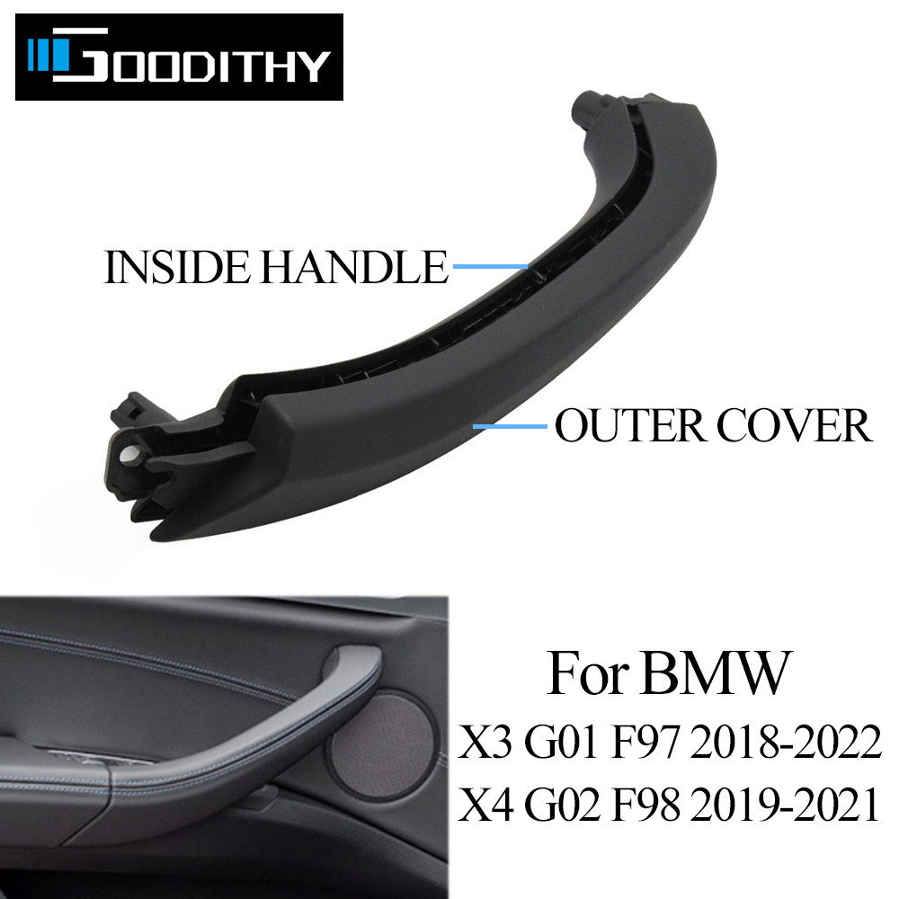 

Interior Mobil Ditingkatkan Pintu Kiri Kanan Di Dalam Tarik Pegangan Trim Penutup Luar Untuk BMW X3