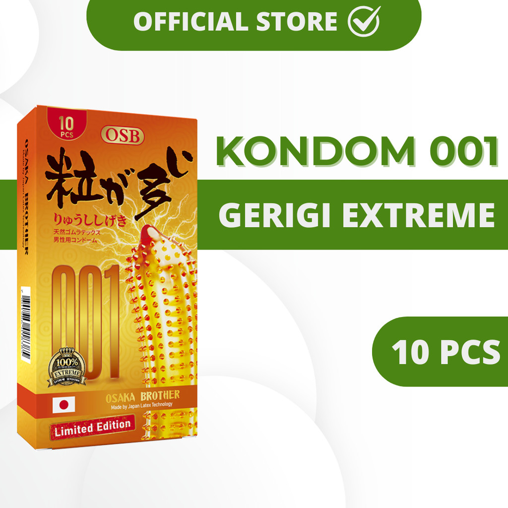 Condom Osb Osaka Brother 001 - Gerigi Xtreme Isi 10 Pcs