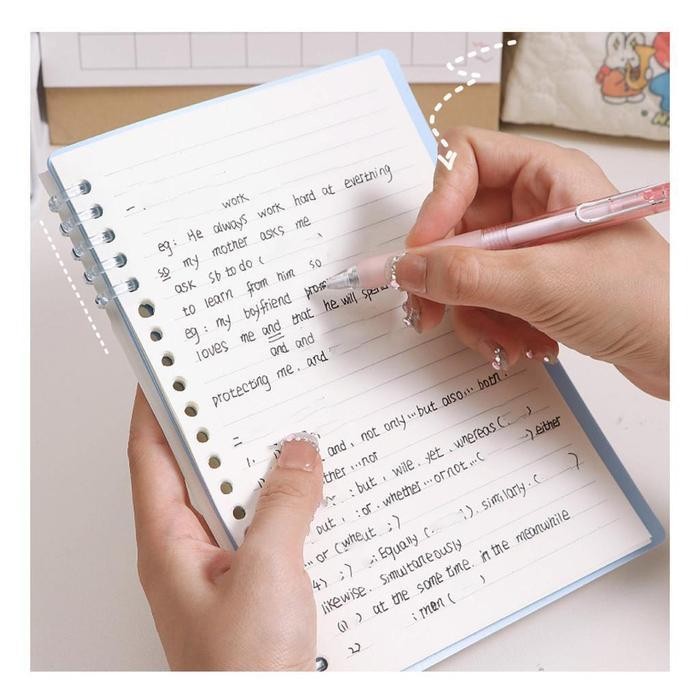 

Sp Winzige Notebook Buku A5 B5 Buku Tulis Sekolah Lucu Binder 360 Derajat Note Book Aesthetic Korea Alat Tulis Lose Leaf Binder Kuliah Buku Catatan Barang Aesthetic