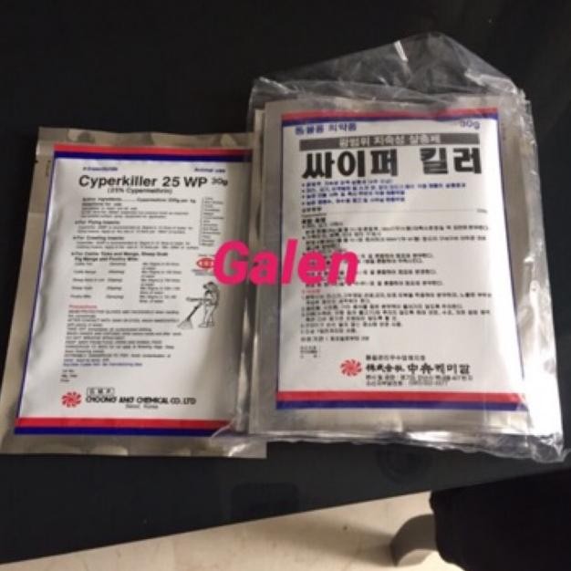 Promo - Cyperkiller 40 WP anti kutu serangga walet ASLI KOREA