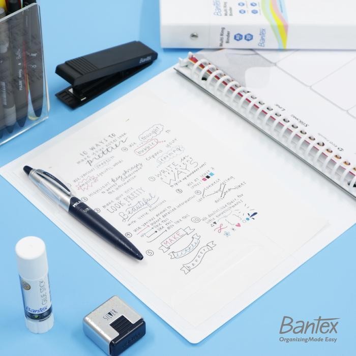 

Sp Bantex A5 Trendy Multi Ring Binder 20 Hole White 3124 07