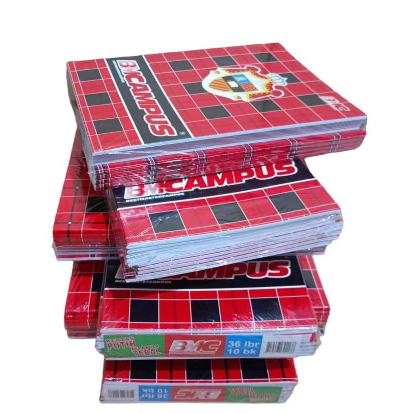 

10 Buku Bmcampus 36 Ukuran Boxy Panjang Paper Stationery