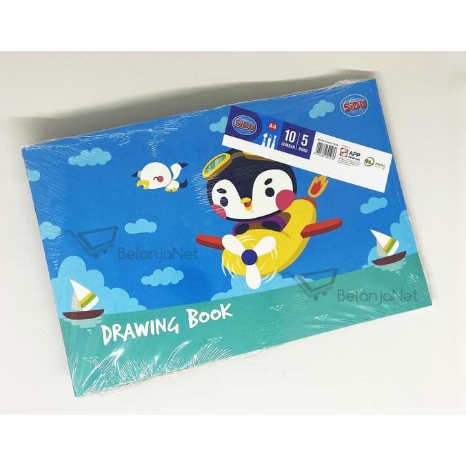 

Buku Gambar A4 Sinar Dunia Sidu [Per 1 Pack = 5 Buku]