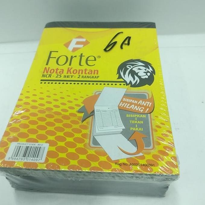 

Nota Kontan Forte 2Ply Kecil